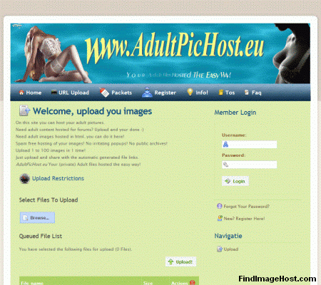 Adultpichost.eu image hosting site