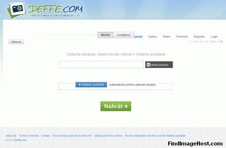 Deffe.com image hosting site