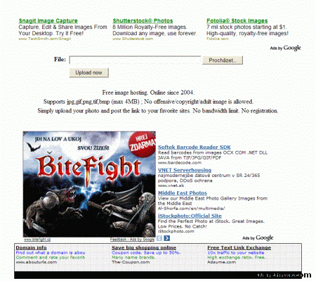 FreePhotoServer image hosting site