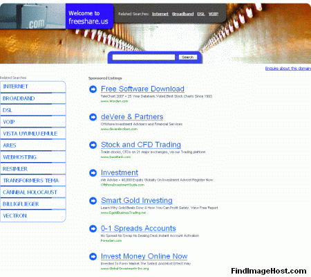 FreeShare.us image hosting site