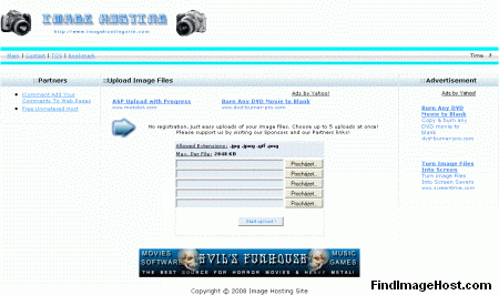 Image Hosting Site image hosting site