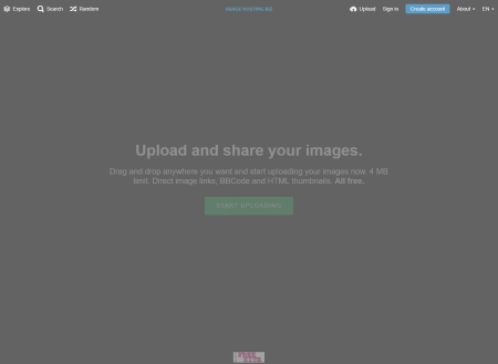Imagehosting.biz image hosting site