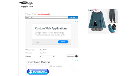 Imggmi image hosting site