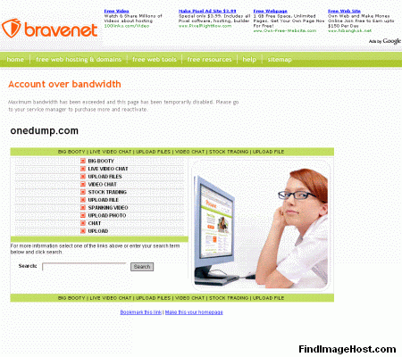 OneDump image hosting site