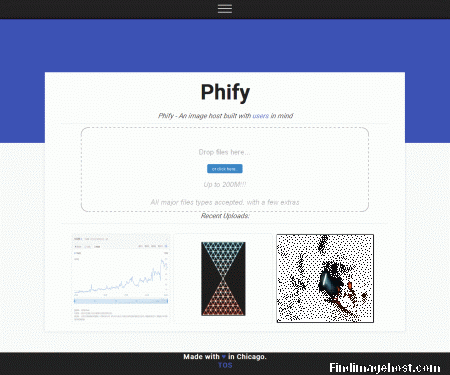 Phify image hosting site