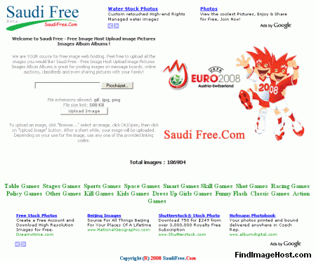 SaudiFree image hosting site