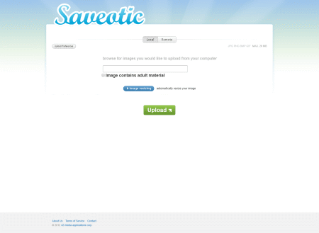 Saveotic image hosting site